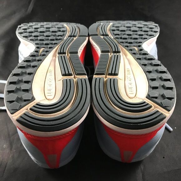 XLNT NIKE Air Zoom Pegasus 34 Ice Blue Crimson Womens 7 US 38 EUR running shoes - Picture 3 of 11